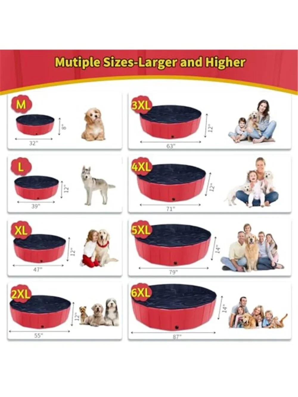 Foldable Dog Pool, 39